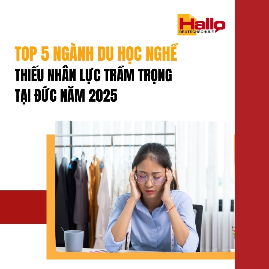 Top 5 Ngành Du Học Nghề Thiếu Nhân Lực Trầm Trọng Tại Đức Năm 2025
